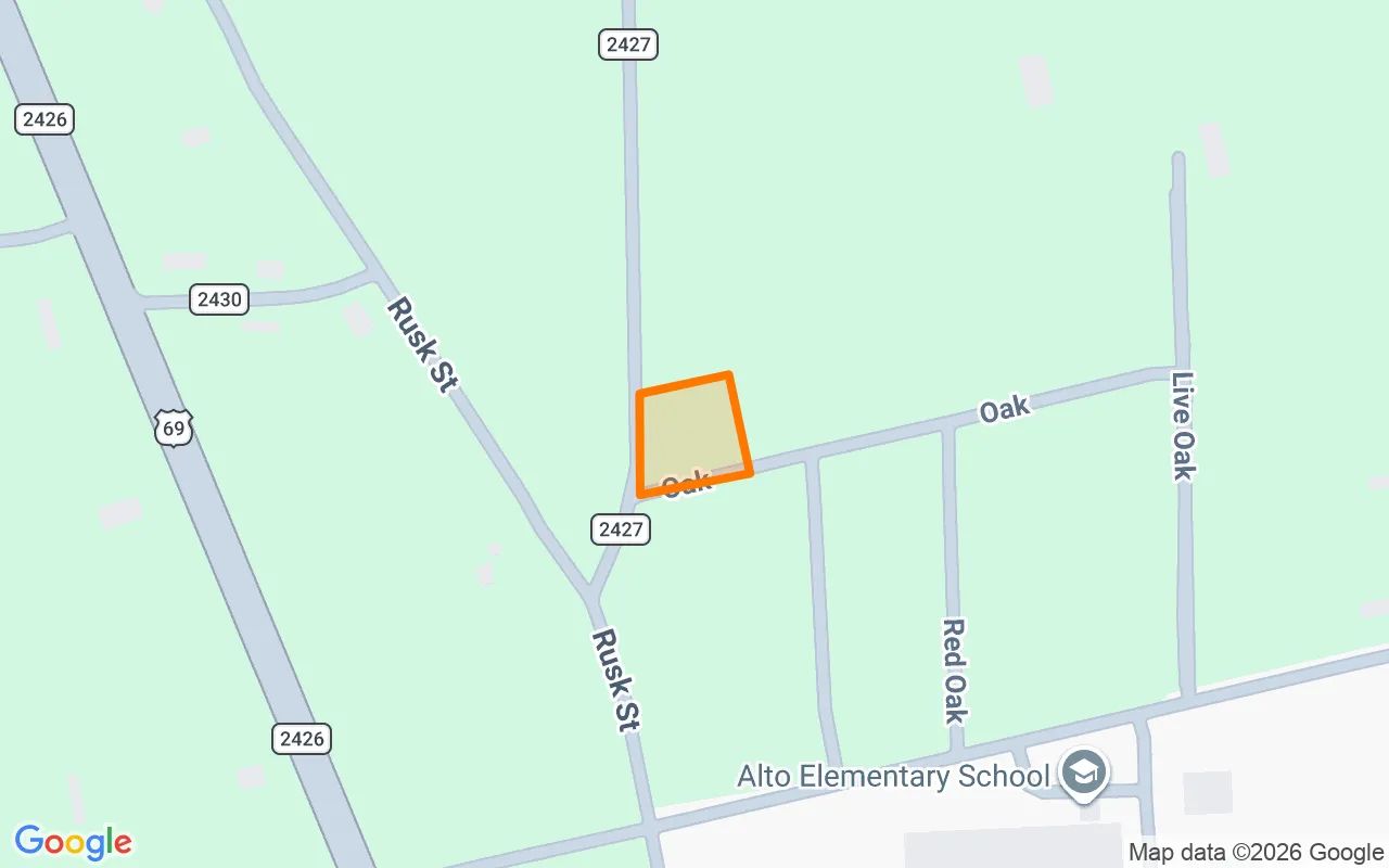 0.55 Acres in Cherokee - Cherokee County, TX in Cherokee County, TX