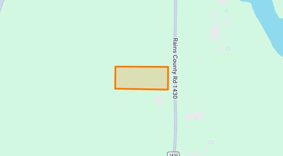 1.5 Acres in Point - Rains County, TX in Rains County, TX