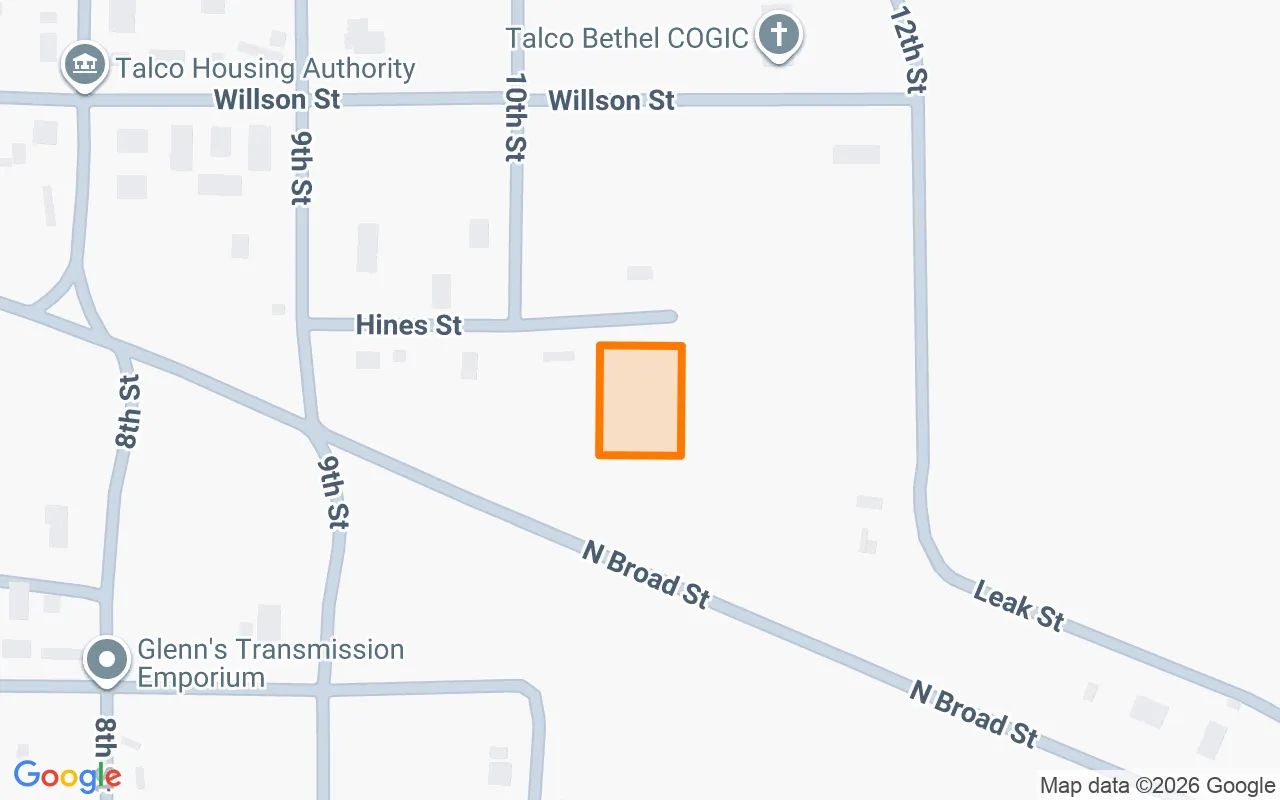 0.55 Acres in Talco - Titus County, TX in Titus County, TX