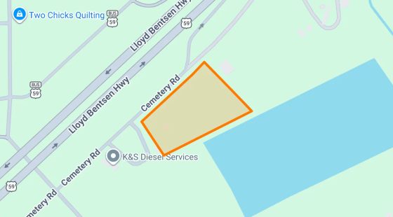 3.49 Acres in Ganado - Jackson County, TX in Jackson County, TX