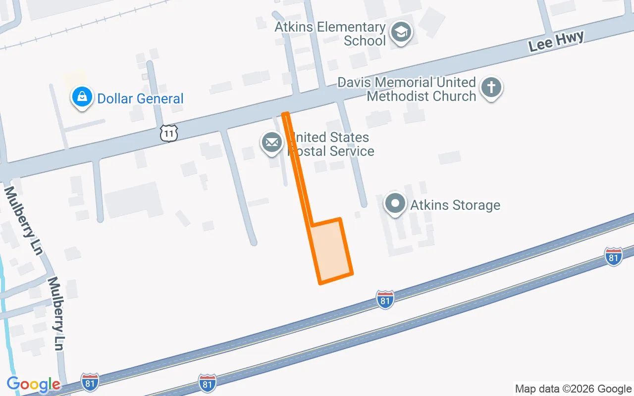 0.55 Acres in Atkins - Smyth County, VA in Smyth County, VA