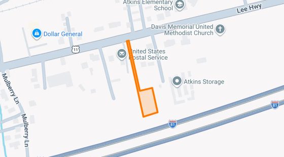 0.55 Acres in Atkins - Smyth County, VA in Smyth County, VA