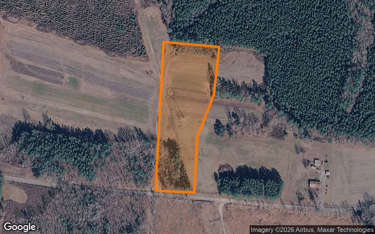 7.49 Acres in Warfield - Brunswick County, VA - Main image