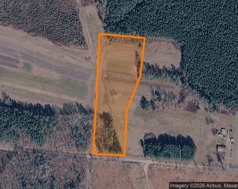 7.49 Acres in Warfield - Brunswick County, VA in Brunswick County, VA