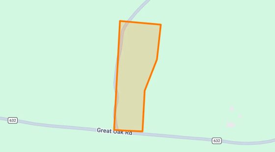 7.49 Acres in Warfield - Brunswick County, VA in Brunswick County, VA