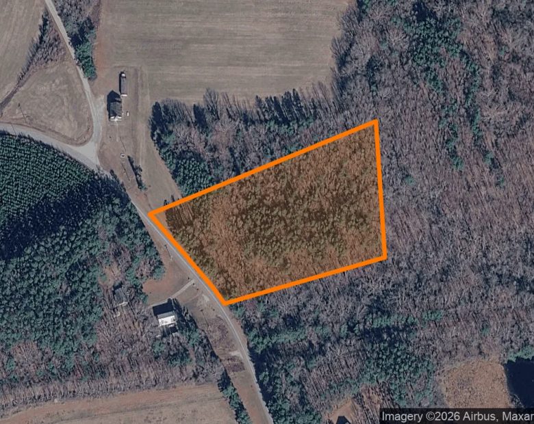4.91 Acres in Rawlings - Brunswick County, VA in Brunswick County, VA