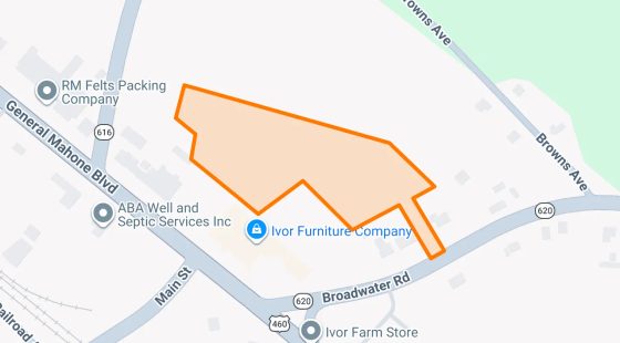 4.73 Acres in Ivor - Southampton County, VA in Southampton County, VA