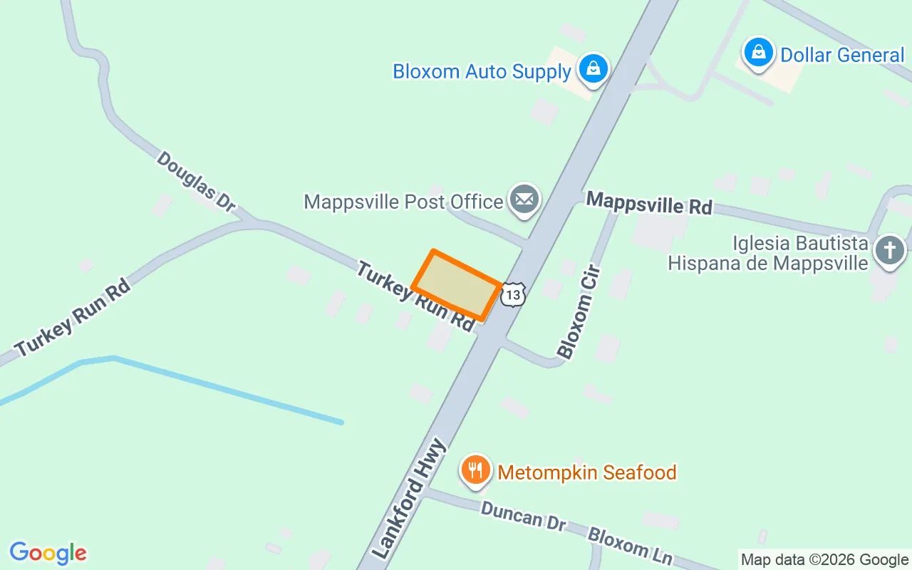 0.34 Acres in Mappsville - Accomack County, VA in Accomack County, VA