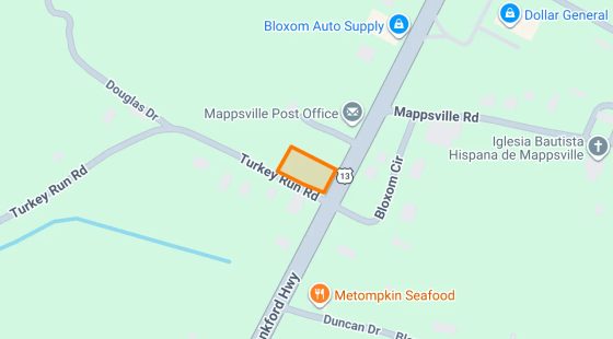 0.34 Acres in Mappsville - Accomack County, VA in Accomack County, VA