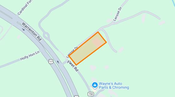 1.37 Acres in Fredericksburg - Stafford County, VA in Stafford County, VA