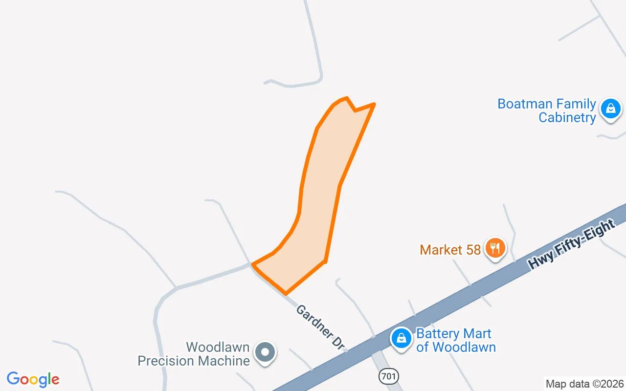 7.49 Acres in Woodlawn - Carroll County, VA in Carroll County, VA