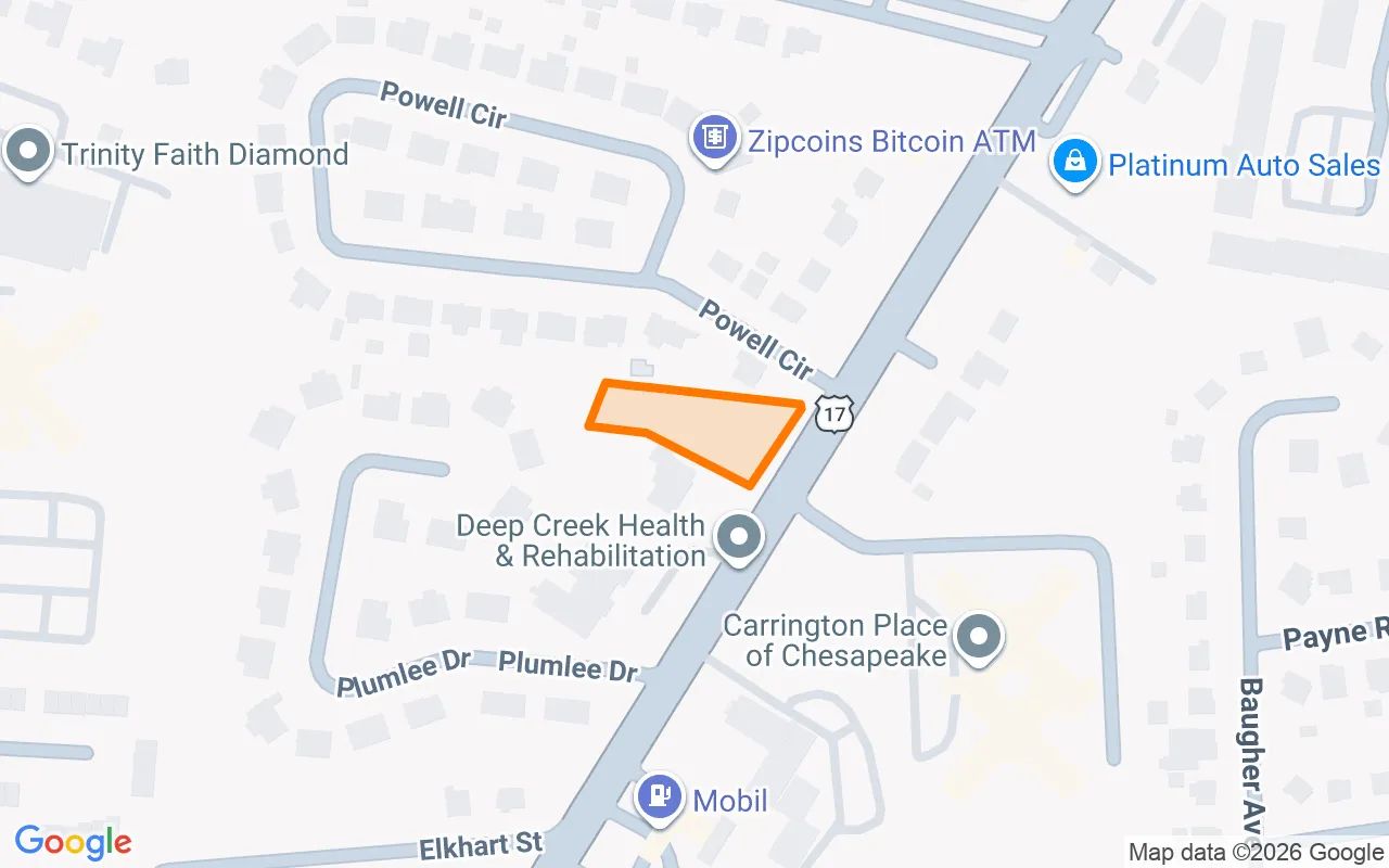 0.55 Acres in Chesapeake - Chesapeake, VA in Chesapeake County, VA