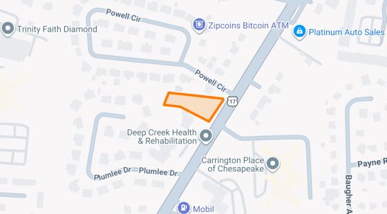 0.55 Acres in Chesapeake - Chesapeake, VA in Chesapeake County, VA