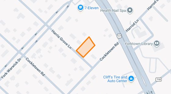 0.55 Acres in Yorktown - York County, VA in York County, VA
