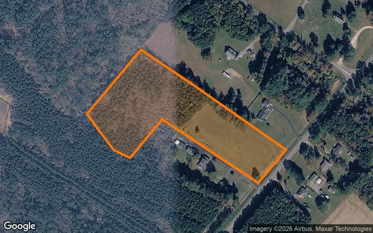 7.07 Acres in Foster - Mathews County, VA - Main image