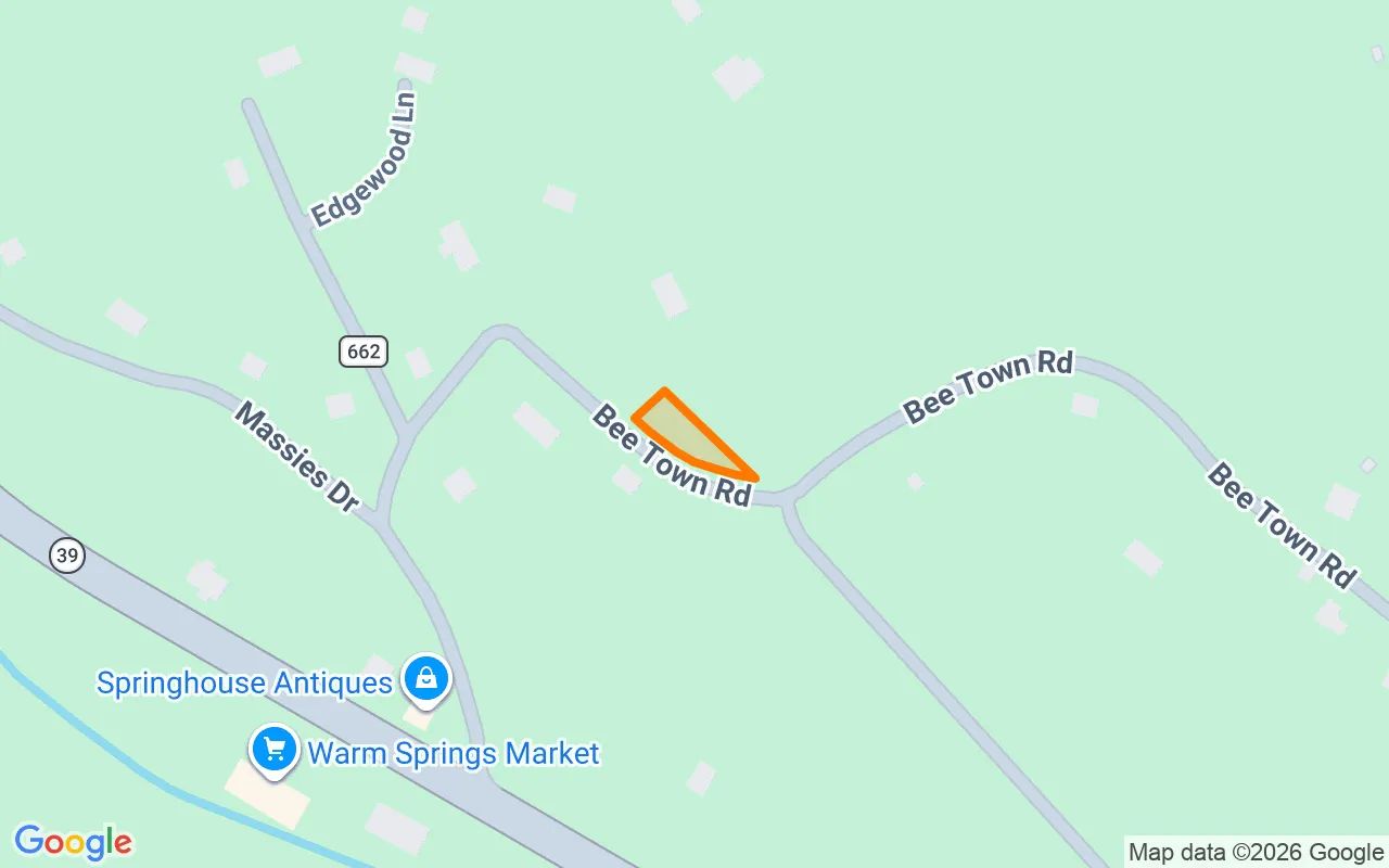 0.17 Acres in Warm Springs - Bath County, VA in Bath County, VA