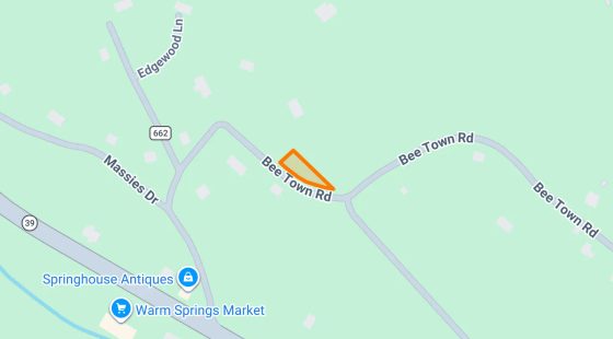 0.17 Acres in Warm Springs - Bath County, VA in Bath County, VA