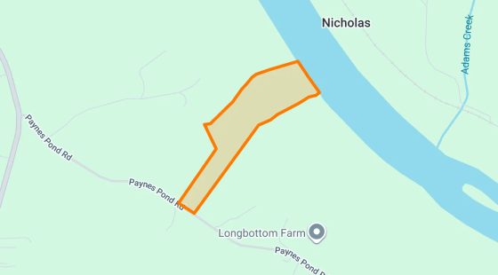 34.86 Acres in Scottsville - Buckingham County, VA in Buckingham County, VA
