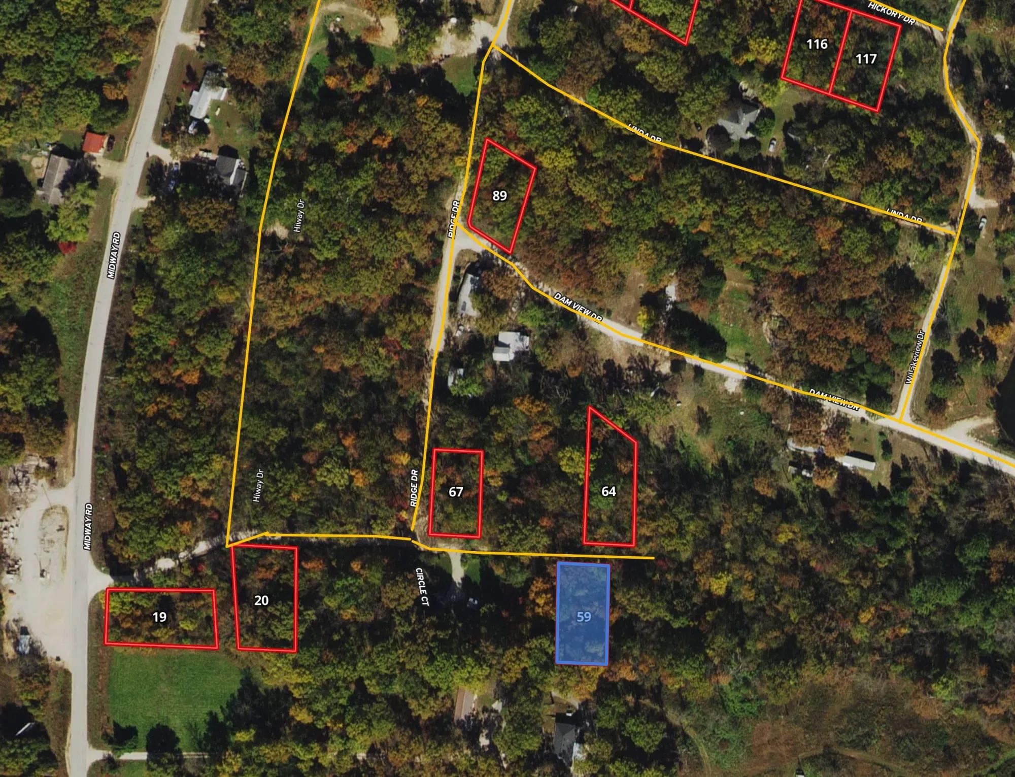 Spring Lake Plat 4 Tract 59 in Miller County, MO