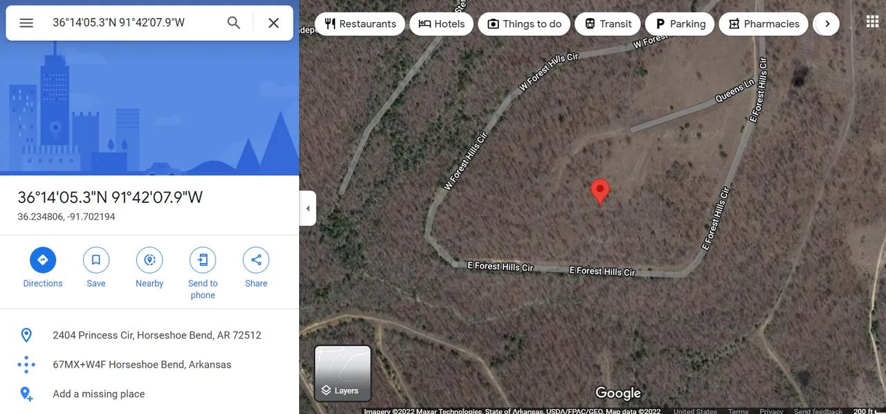 0.59 Acres in Izard, Arkansas