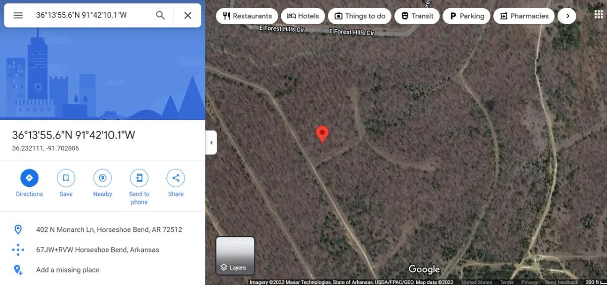 0.48 Acres in Izard, Arkansas - Main image