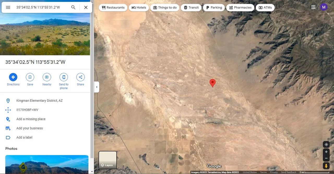 1.25 Acres in Mohave, Arizona in Mohave County, AZ