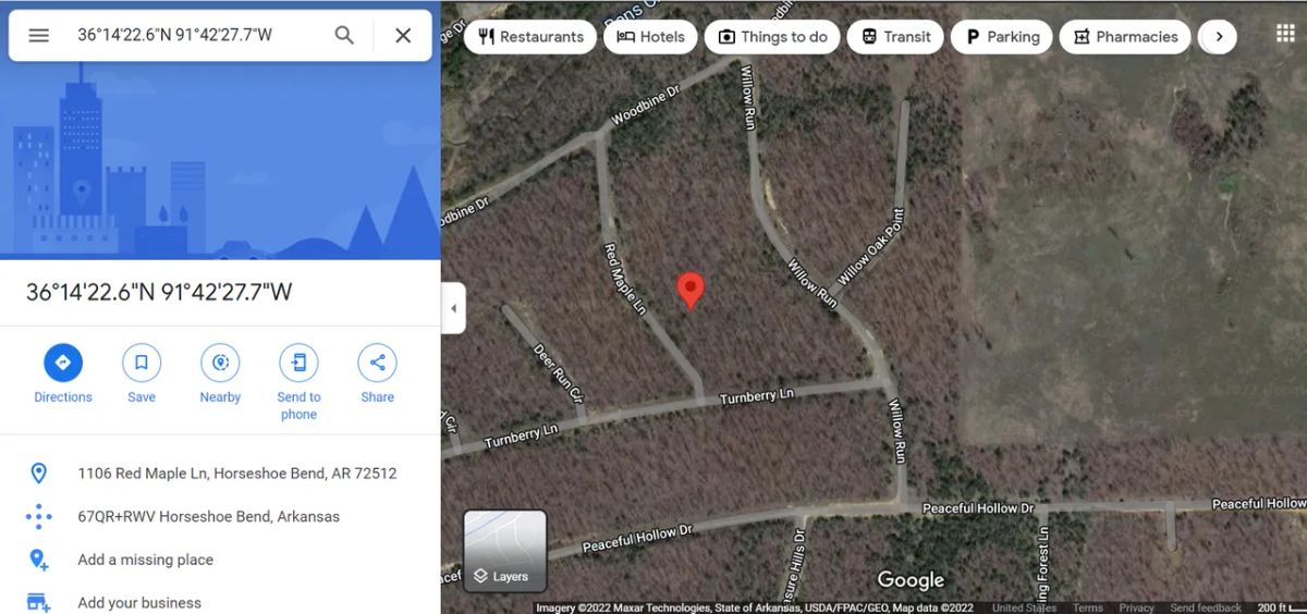 0.45 Acres in Izard, Arkansas - Main image