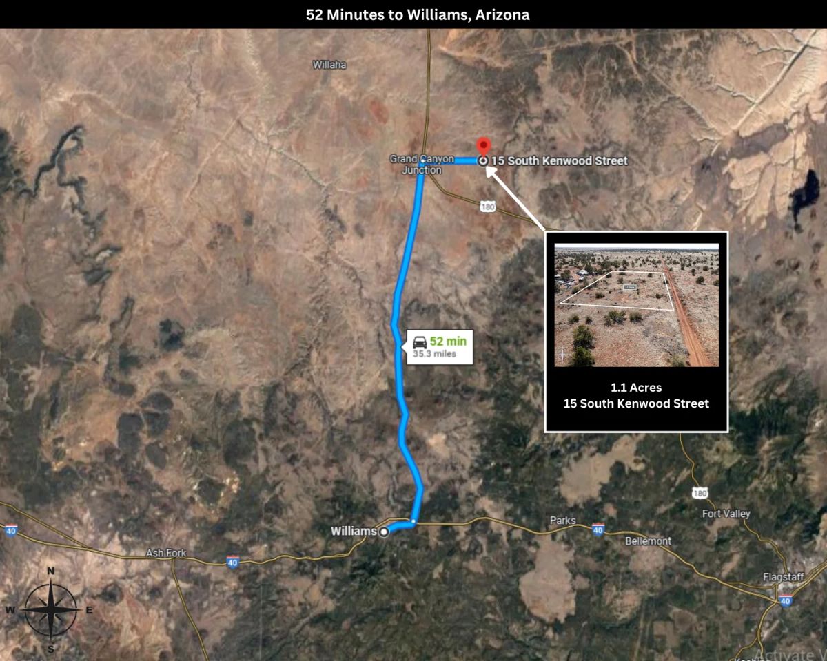 1.1 Acre Vacant Land in Williams, AZ - Main image