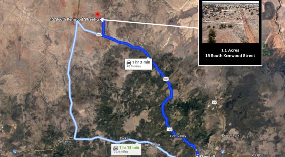 1.1 Acre Vacant Land in Williams, AZ in Coconino County, AZ
