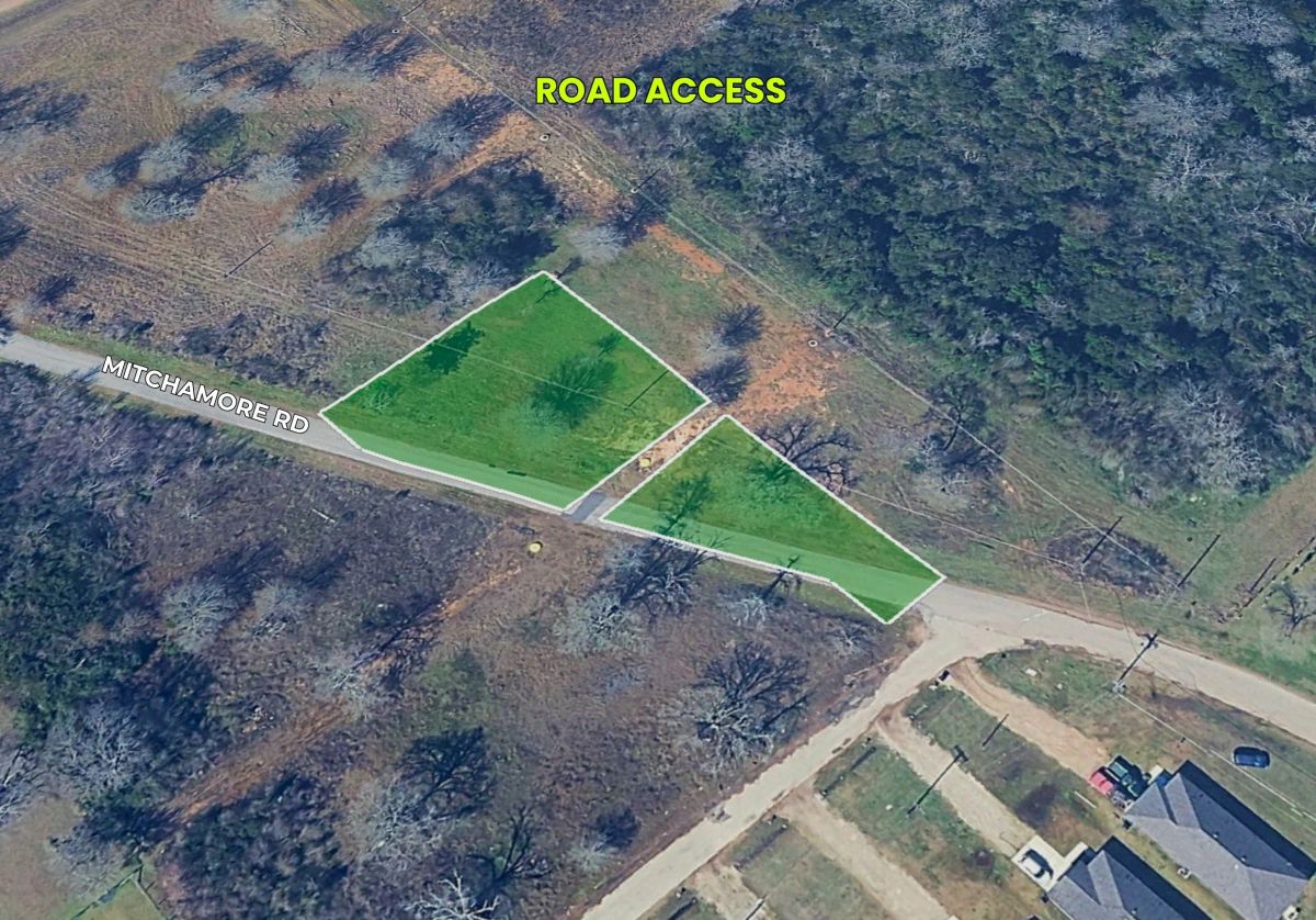 Decorative background for 0.45 Acres • Two Adjoining Lots • 313' of Paved-Road Frontage • Single-Family Residential Zoning • Cleared & Outside the Flood Zone • Growing Hempstead/Waller County Location • Owner Financing Available image 6
