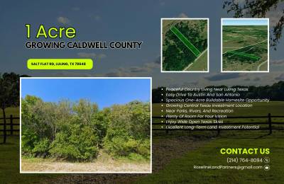 1 Acre Vacant Land - No HOA Fees - No Subdivision Restrictions - Allows Mobile / Manufactured Homes - $100k+ Value for $50k - Owner Financing Available!