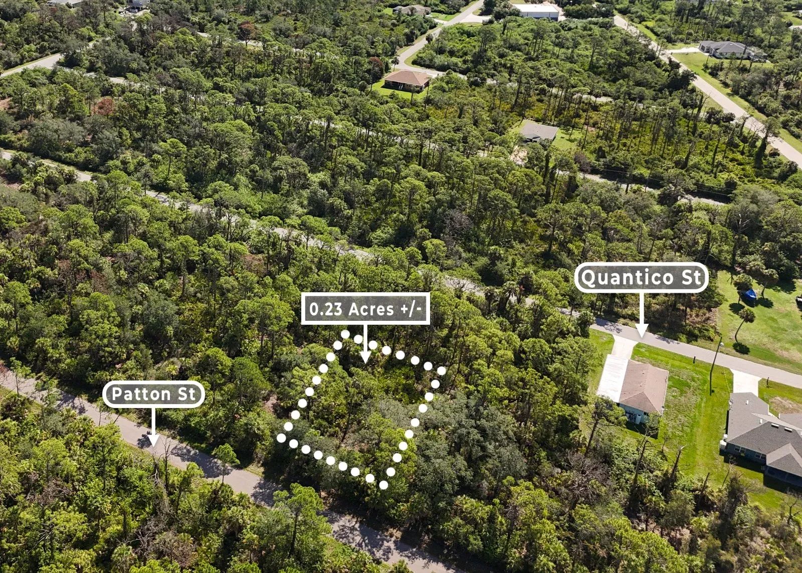0.23 Acres in Port Charlotte, FL | Paved Street | No HOA