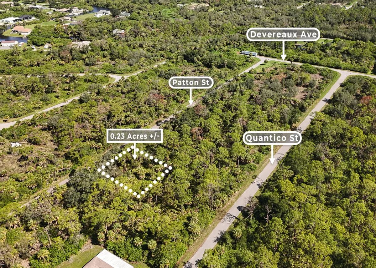 0.23 Acres in Port Charlotte, FL | Paved Street | No HOA - Image 2