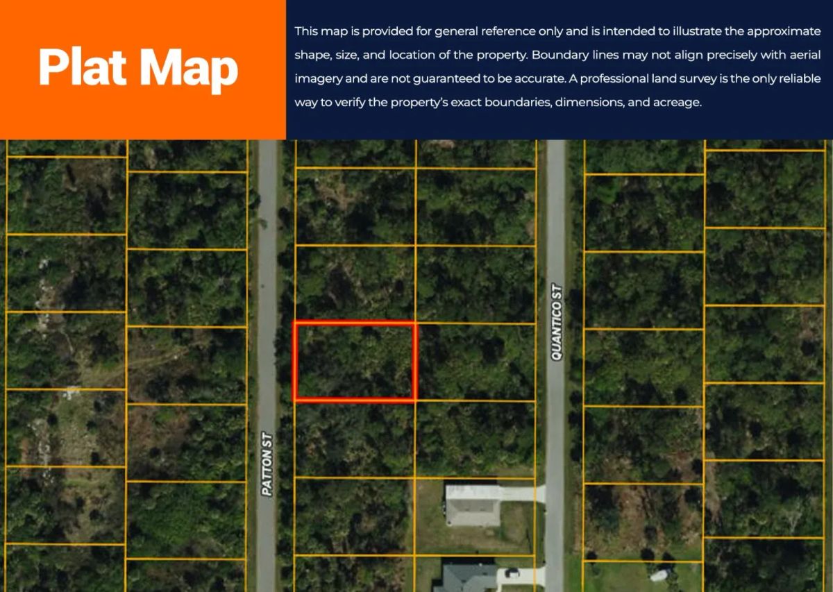 Decorative background for 0.23 Acres in Port Charlotte, FL | Paved Street | No HOA image 9