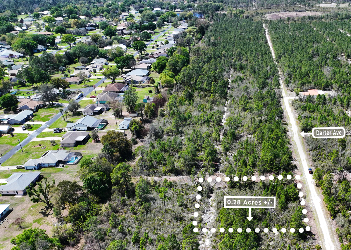 Decorative background for 0.28 Acre in Sebring, FL | Power at Street | R-1 | No HOA image 6