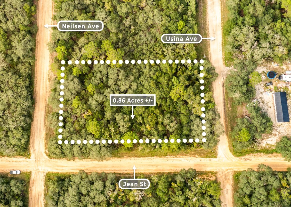 0.86 Acres in Interlachen, FL | 3 Road Frontage | R-2 - Image 4