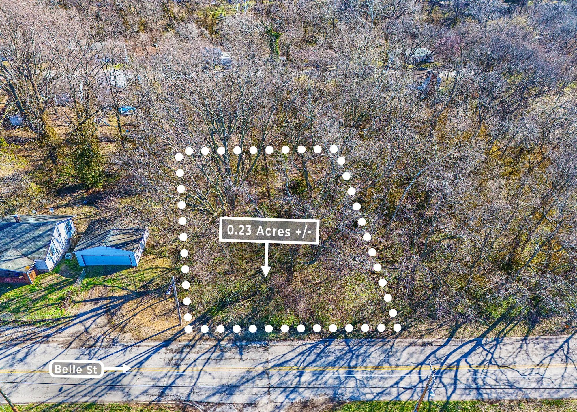 0.23 Acre Paved Infill Lot in Alton, IL | No HOA