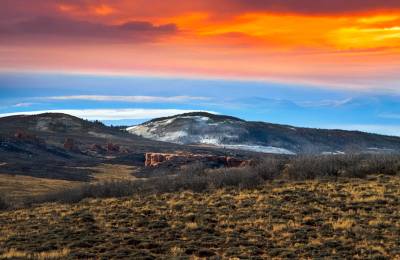 36.8 Acres Of Red Rock Majesty In Larimer County, Colorado