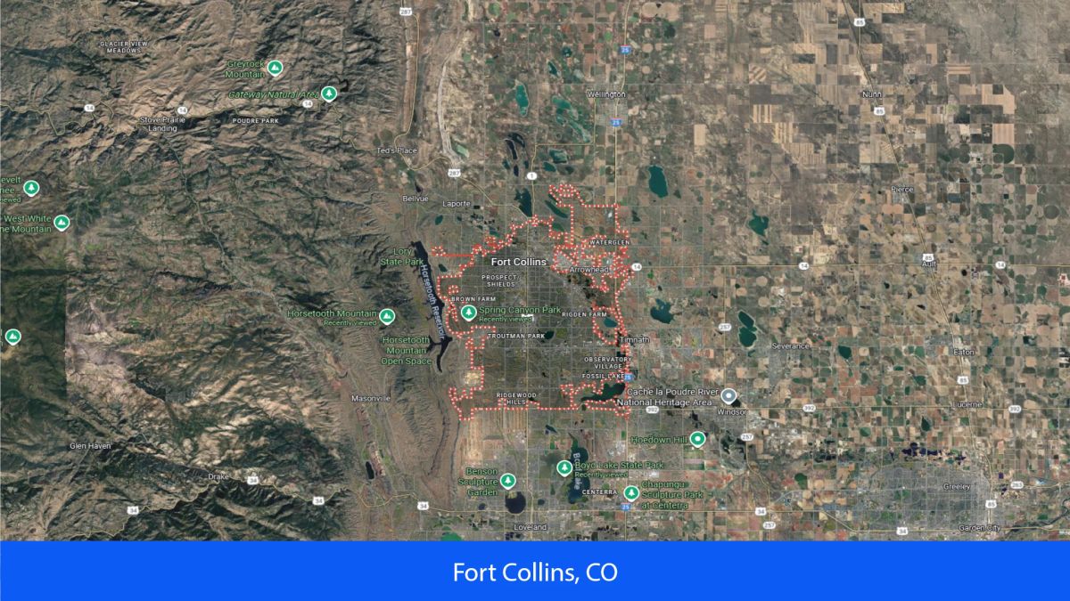 Decorative background for 36.8 Acres Of Red Rock Majesty In Larimer County, Colorado image 50