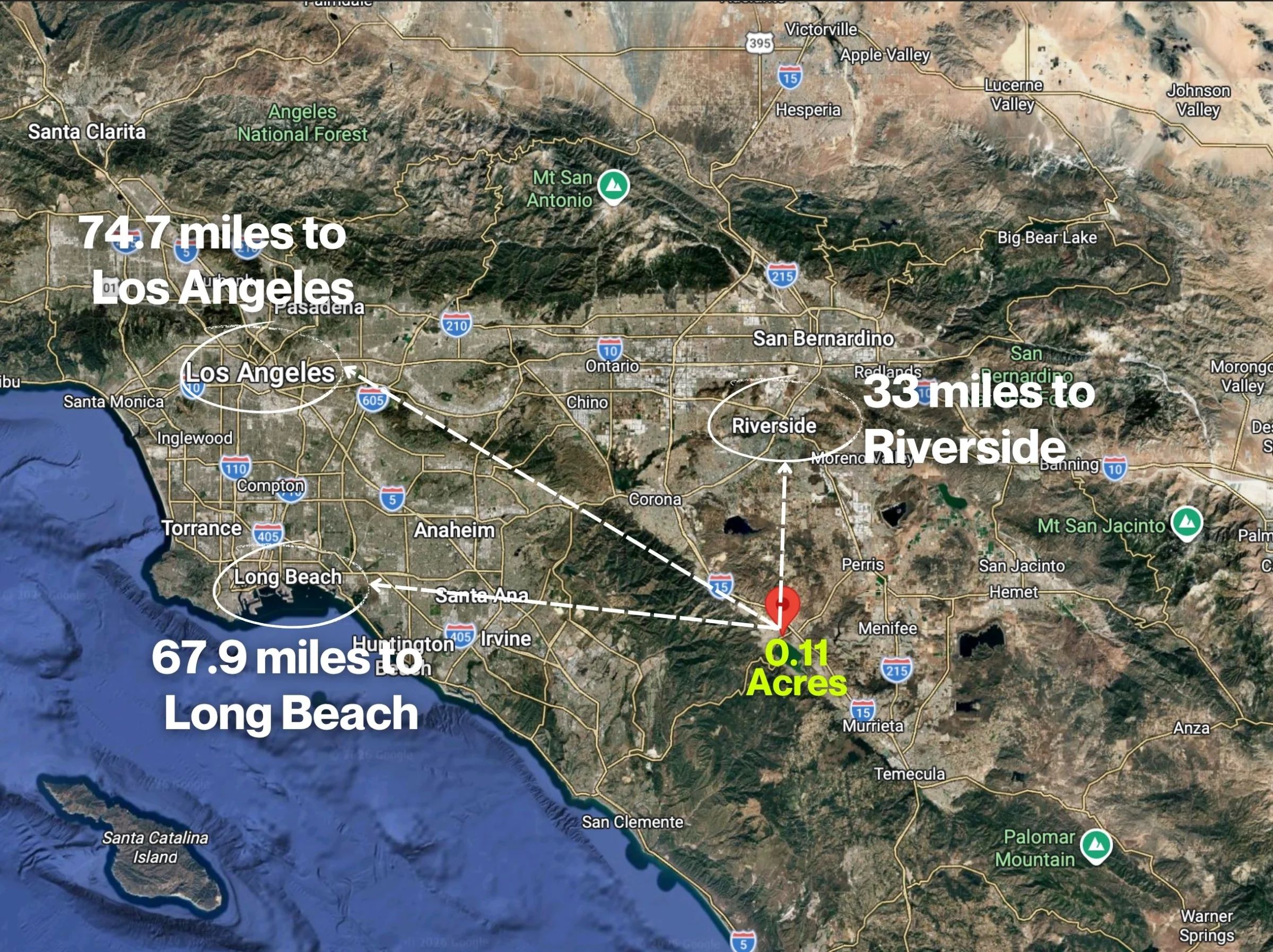 Discover This Unique 0.11-Acre Land Opportunity in California in Riverside County, CA