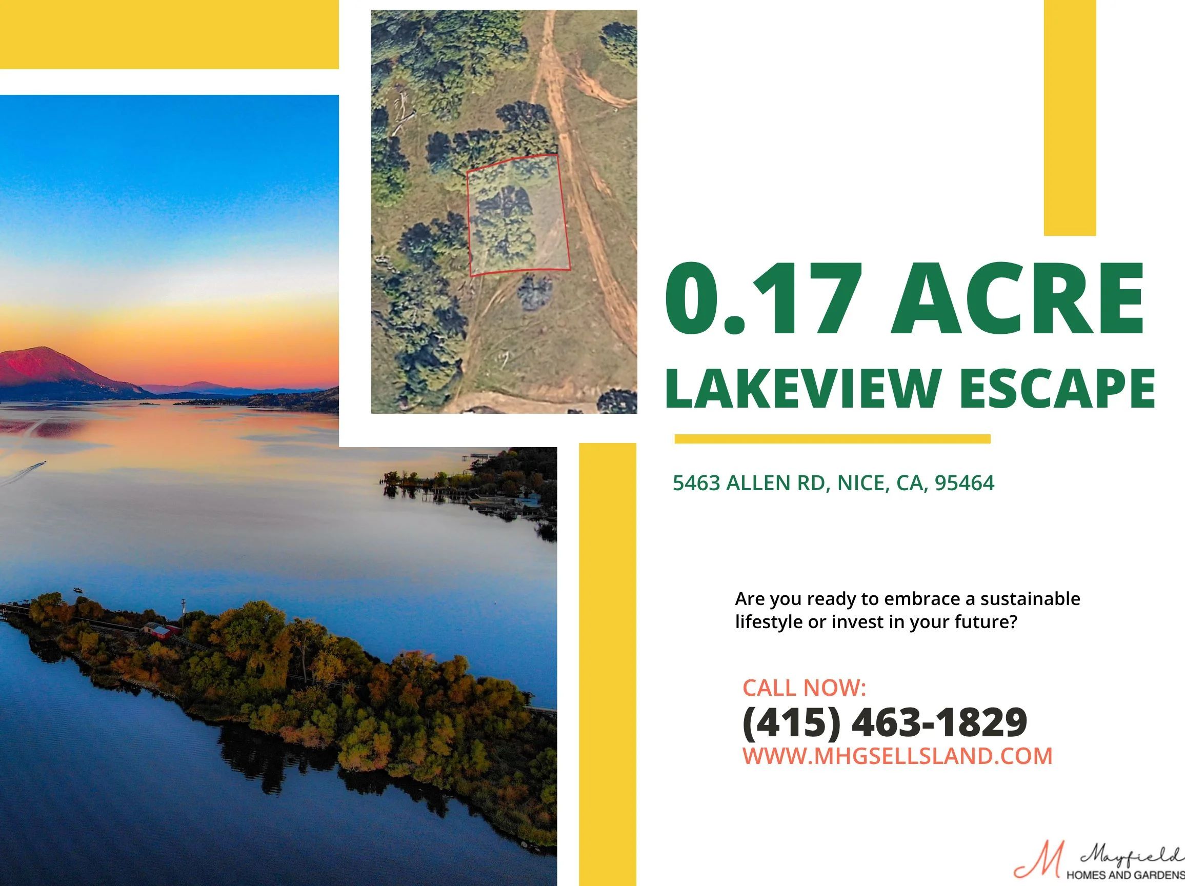0.17 Acres of Land with Endless Potential – Mobile and Manufactured Homes Allowed in Lake County, CA