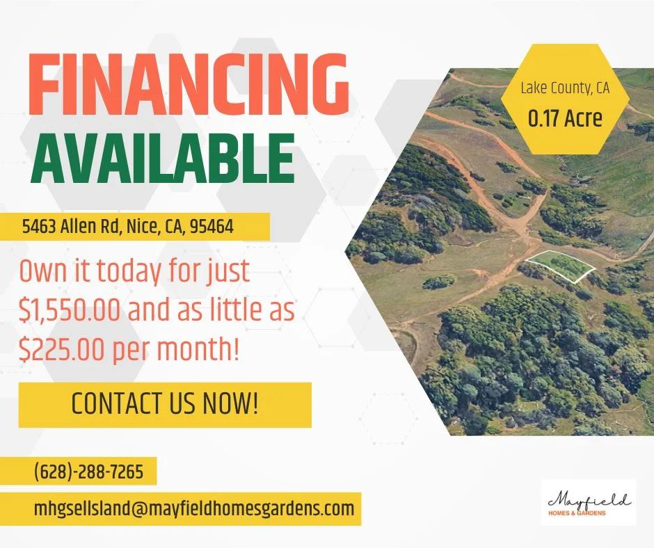 0.17 Acres of Land with Endless Potential – Mobile and Manufactured Homes Allowed in Lake County, CA