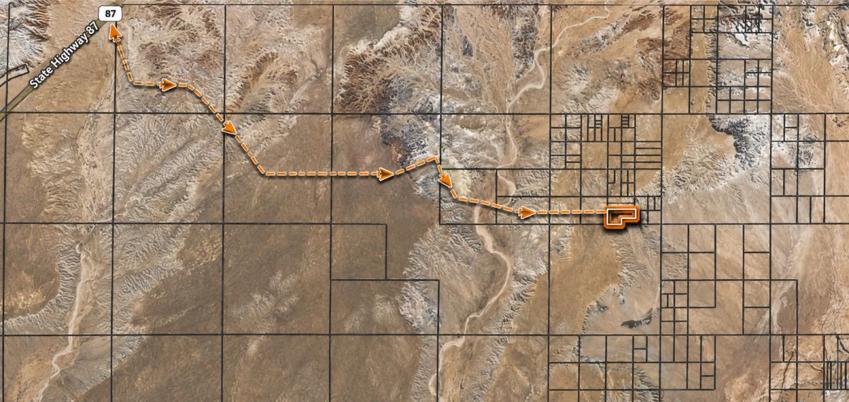 Decorative background for Immerse yourself in the breathtaking beauty of wide-open spaces with this exceptional 15 acre property located in Navajo County- Joseph City Arizona. APN: 104-42-010C image 6