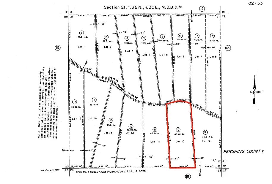 46 Acres! Surveyed! Welcome to your own private frontier in the heart of Pershing County! - Image 4