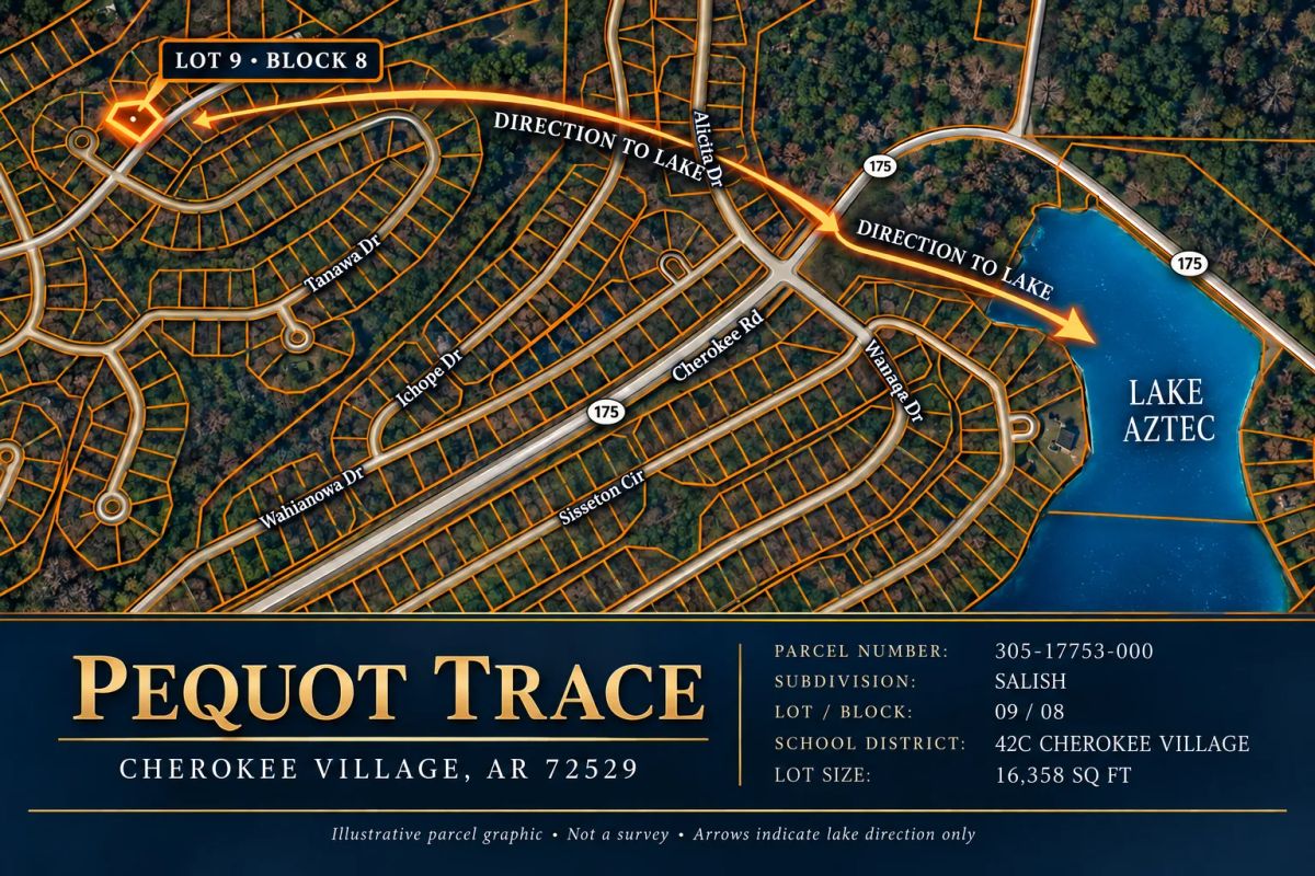 Discover a 16,358 Sq Ft Residential Property- Near Lake Aztec-Fulton County Arkansas -Road Frontage & Power APN : 305-17753-000 - Image 2