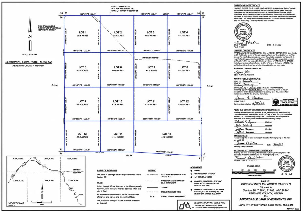 Discover wide-open Nevada living on this 124-acre high-desert ranch in Antelope Valley, Pershing County. - Image 2