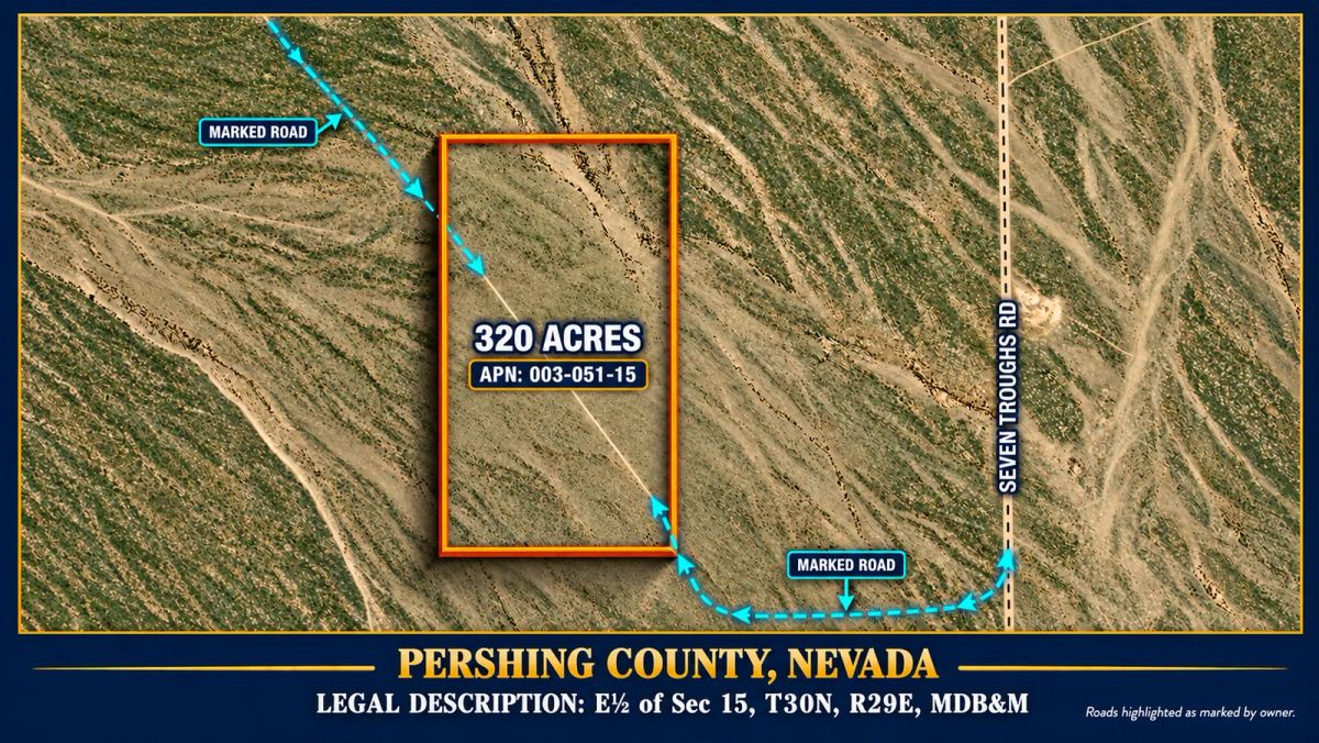 Decorative background for 320 Acres Surrounded by BLM Government Land — East of Seven Troughs Mountain! Imagine a private country retreat, a future home with sweeping views, or space for farming and agricultural pursuits. image 23
