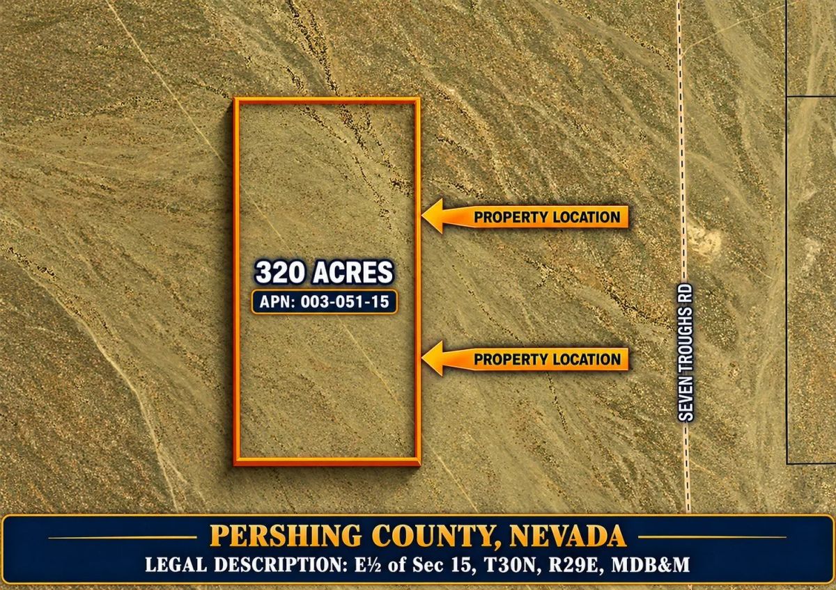 320 Acres Surrounded by BLM Government Land — East of Seven Troughs Mountain! Imagine a private country retreat, a future home with sweeping views, or space for farming and agricultural pursuits. - Image 3