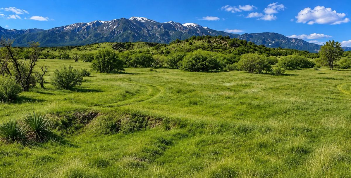 Decorative background for YOUR COLORADO MOUNTAIN HOMESITE AWAITS! 0.28 acres near Colorado City with road access and views toward the mountains near Rye. image 10