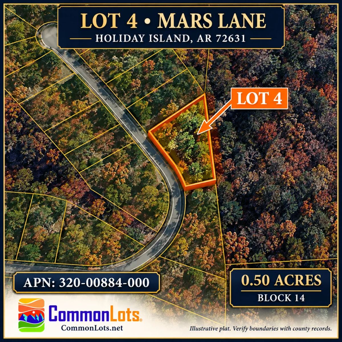 Decorative background for AVAILABLE 1.5 ACRES- RARE TRIPPLE LOT IN HOLIDAY ISLAND, ARKANSAS — LAKE LIVING, GOLF & OZARK BEAUTY! image 6